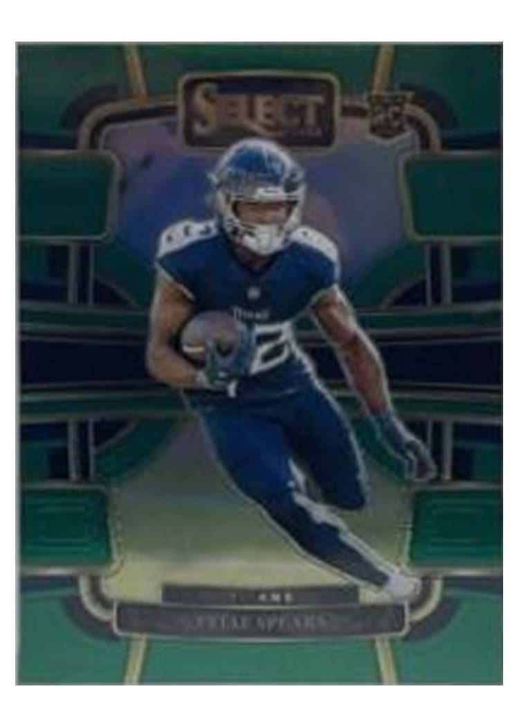 2023 Panini Select Base Set Tyjae Spears #97 card