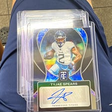 2024 Panini Origins Proving Ground Signatures Tyjae Spears #PGS-TSP card