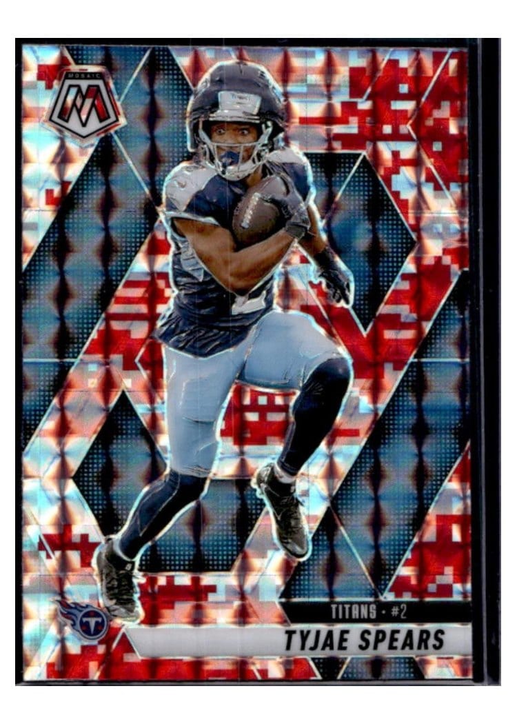 2025 Panini Mosaic Base Set Tyjae Spears #69 card