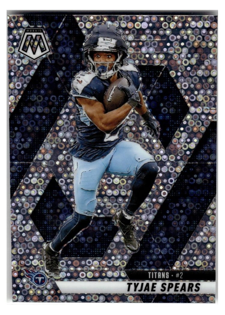 2025 Panini Mosaic Base Set Tyjae Spears #69 card