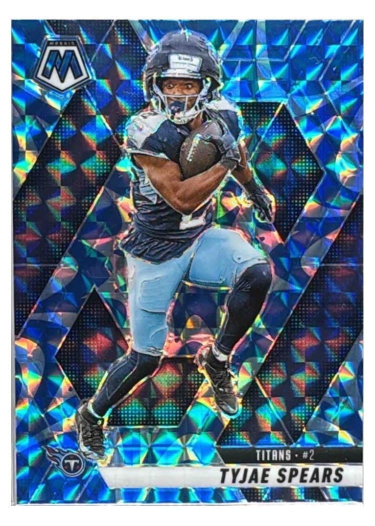 2025 Panini Mosaic Base Set Tyjae Spears #69 card