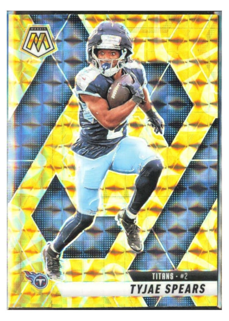 2025 Panini Mosaic Base Set Tyjae Spears #69 card