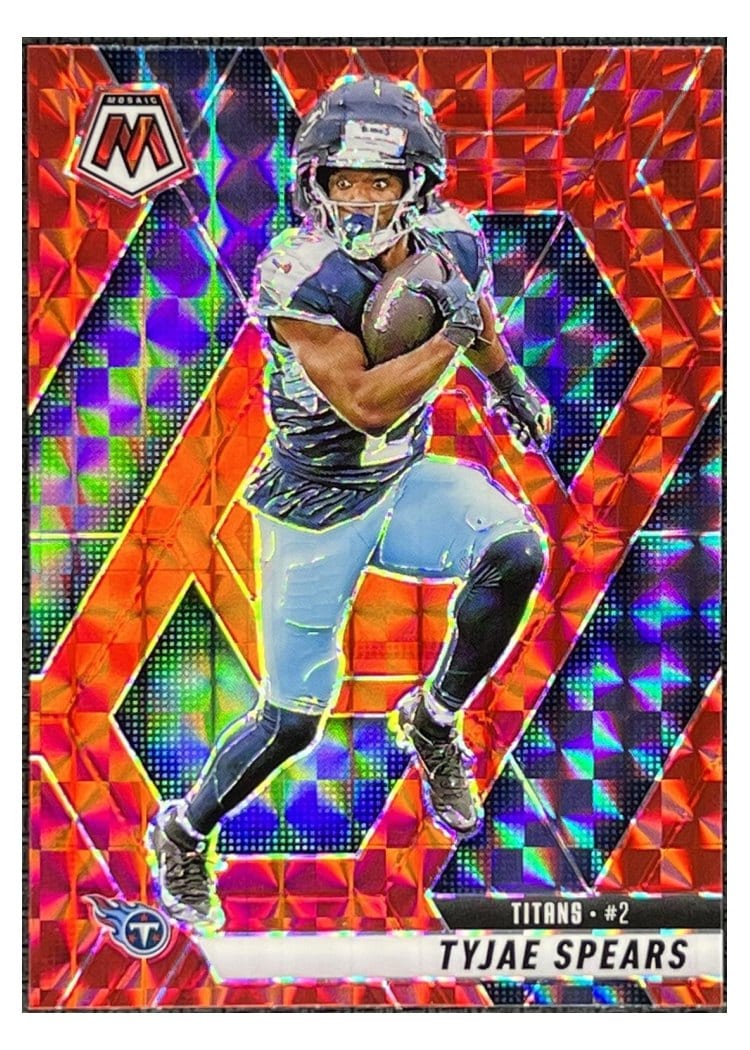 2025 Panini Mosaic Base Set Tyjae Spears #69 card