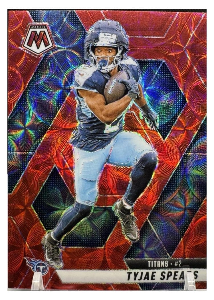 2025 Panini Mosaic Base Set Tyjae Spears #69 card