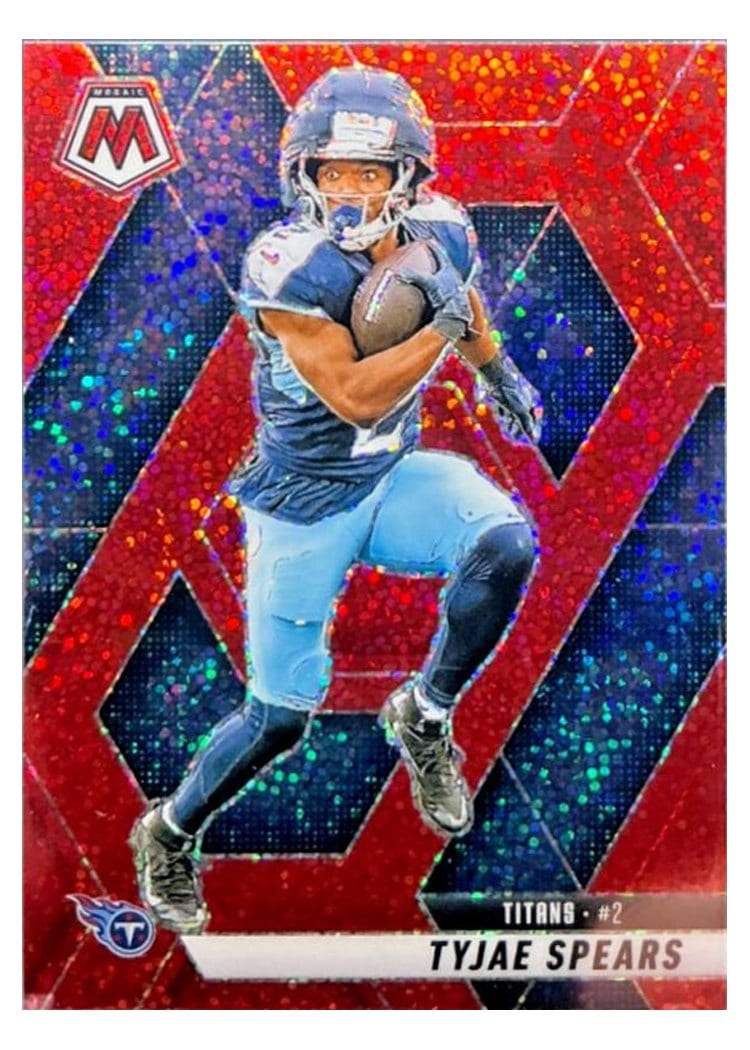 2025 Panini Mosaic Base Set Tyjae Spears #69 card