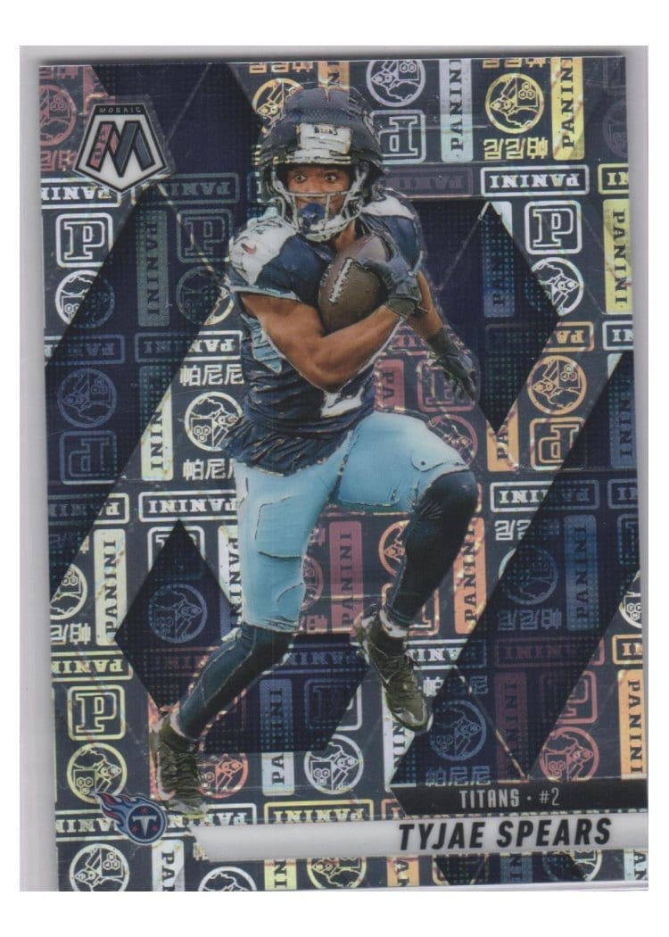 2025 Panini Mosaic Base Set Tyjae Spears #69 card