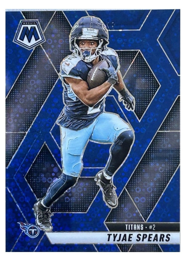 2025 Panini Mosaic Base Set Tyjae Spears #69 card