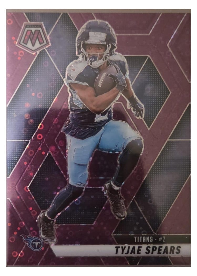 2025 Panini Mosaic Base Set Tyjae Spears #69 card