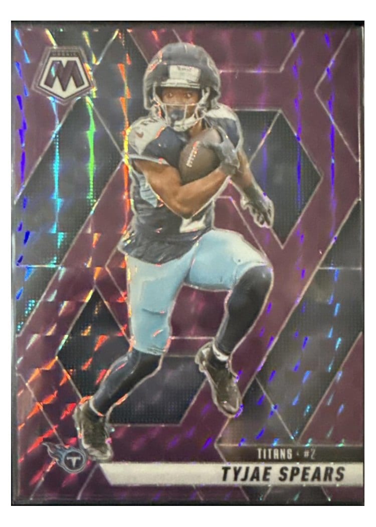 2025 Panini Mosaic Base Set Tyjae Spears #69 card