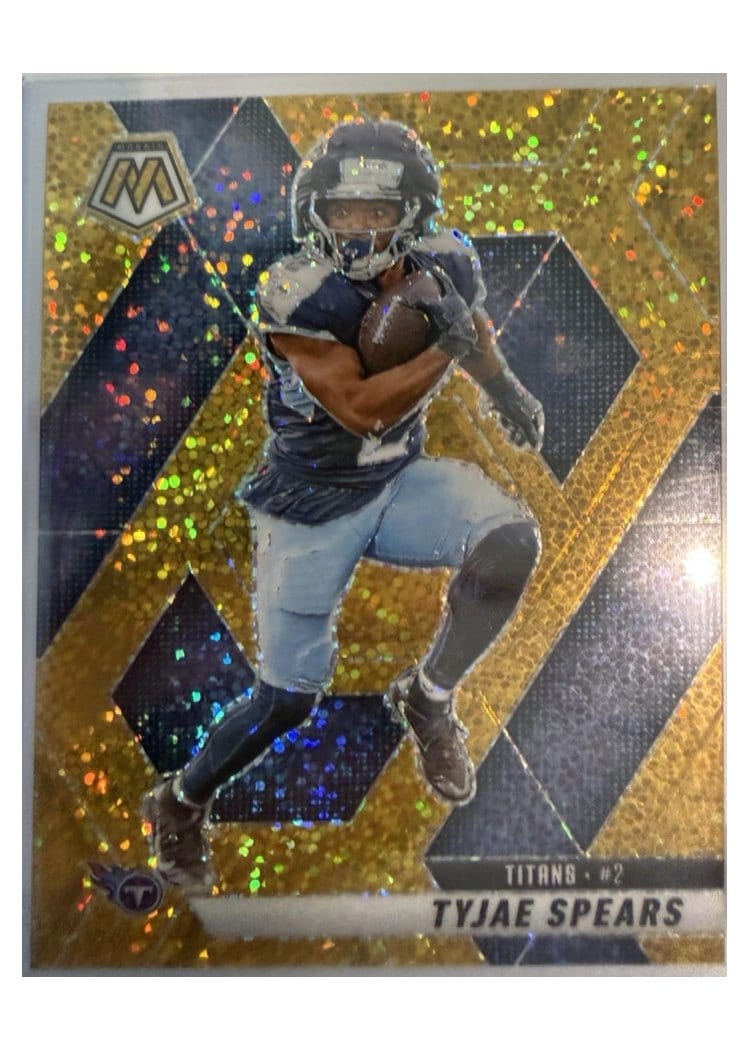 2025 Panini Mosaic Base Set Tyjae Spears #69 card