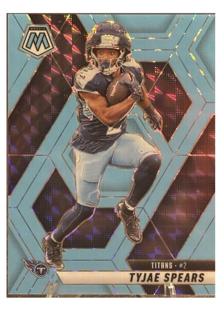 2025 Panini Mosaic Base Set Tyjae Spears #69 card