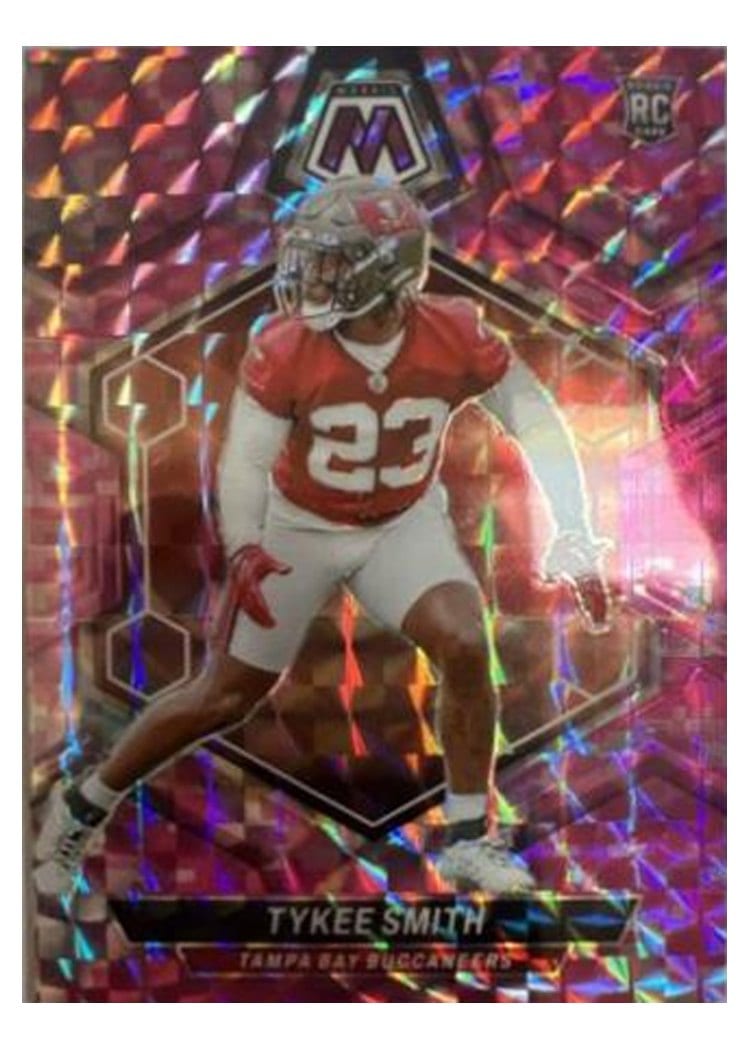 2024 Panini Mosaic Base Set Tykee Smith Camo Pink #372 card