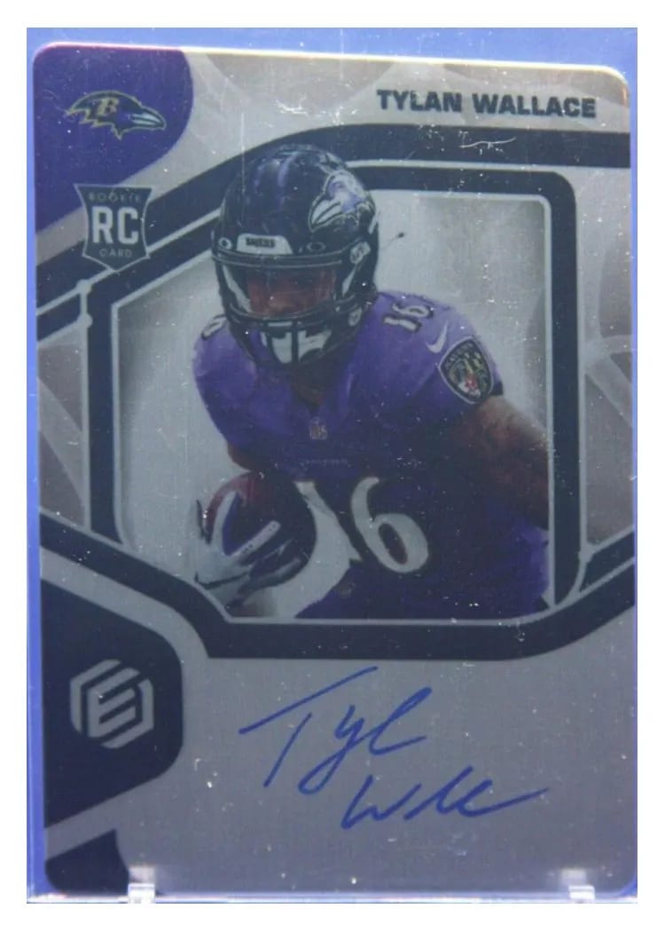 2021 Panini Elements Tylan Wallace #142 card