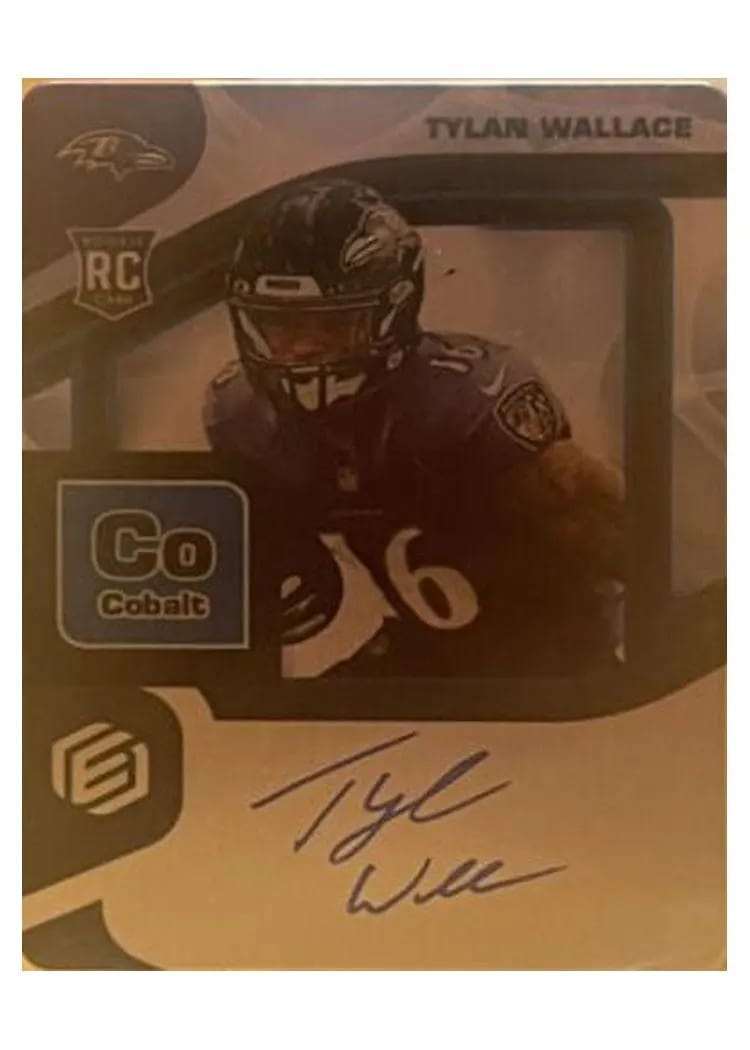 2021 Panini Elements Tylan Wallace #142 card