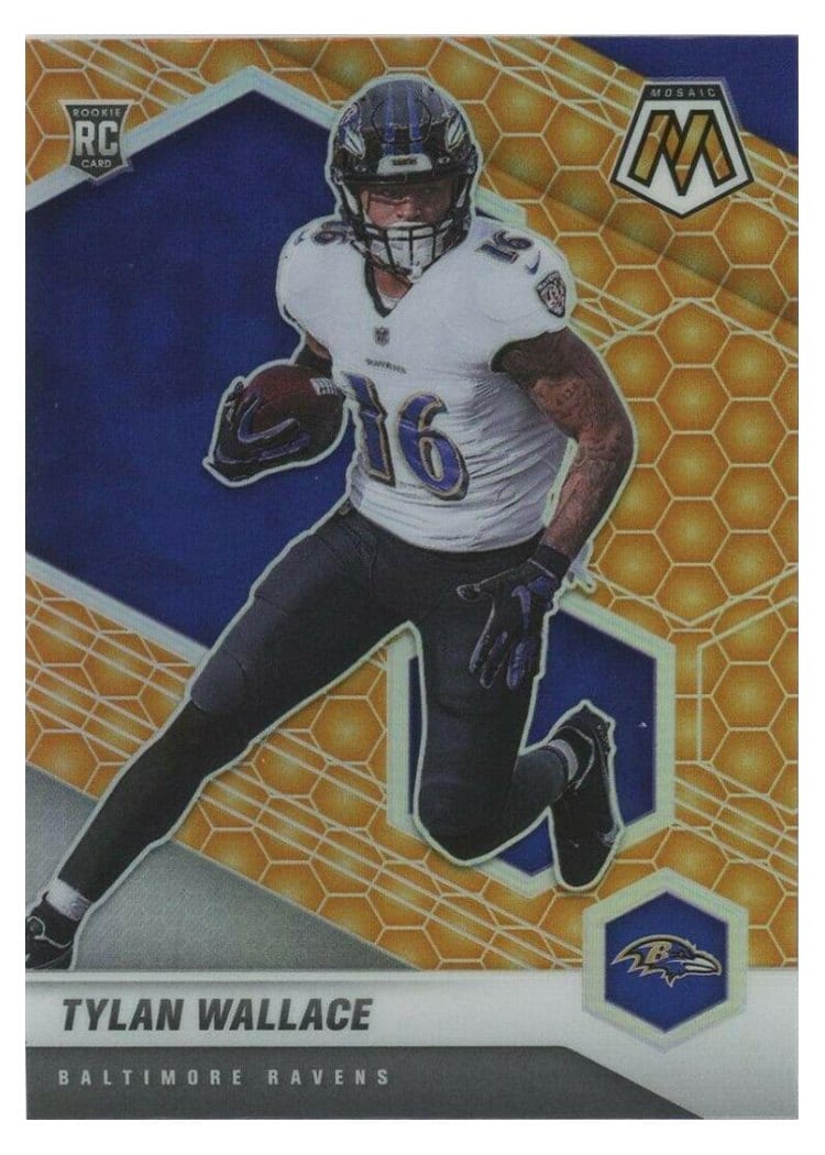 2021 Panini Mosaic Base Set Tylan Wallace #326 card