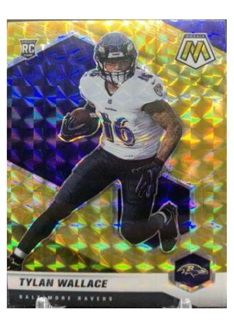 2021 Panini Mosaic Base Set Tylan Wallace #326 card