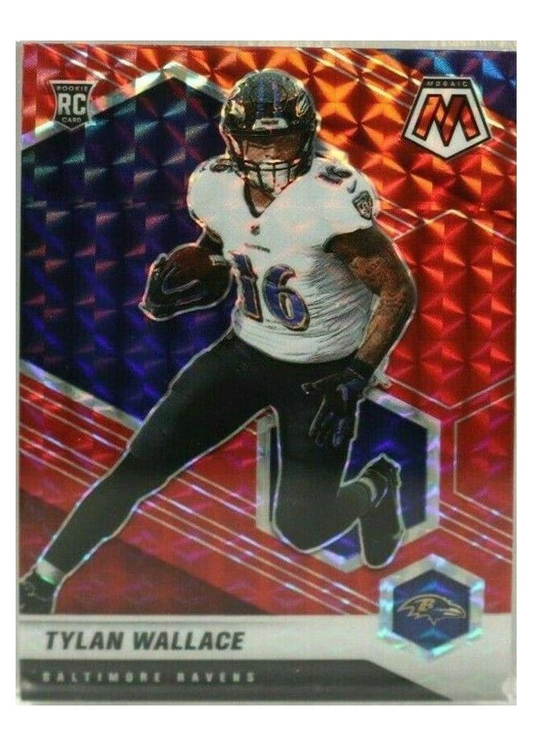 2021 Panini Mosaic Base Set Tylan Wallace #326 card