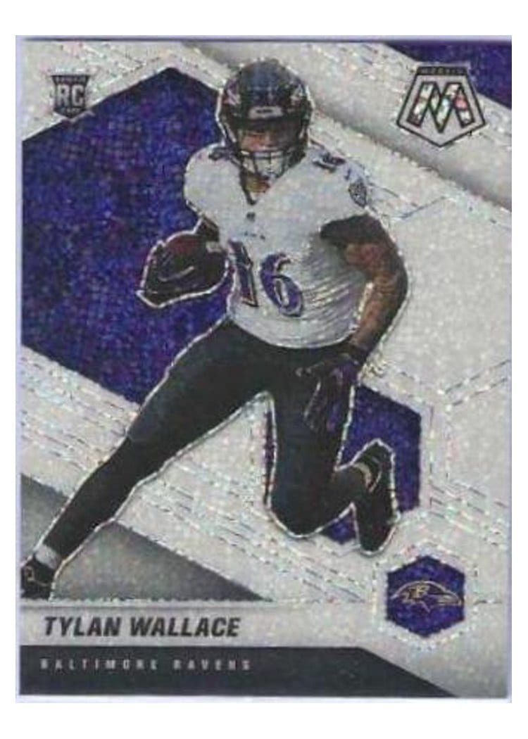 2021 Panini Mosaic Base Set Tylan Wallace #326 card