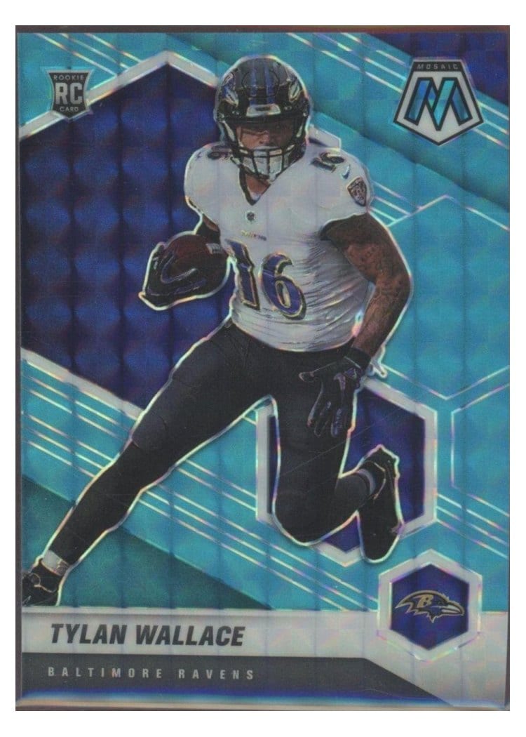 2021 Panini Mosaic Base Set Tylan Wallace #326 card