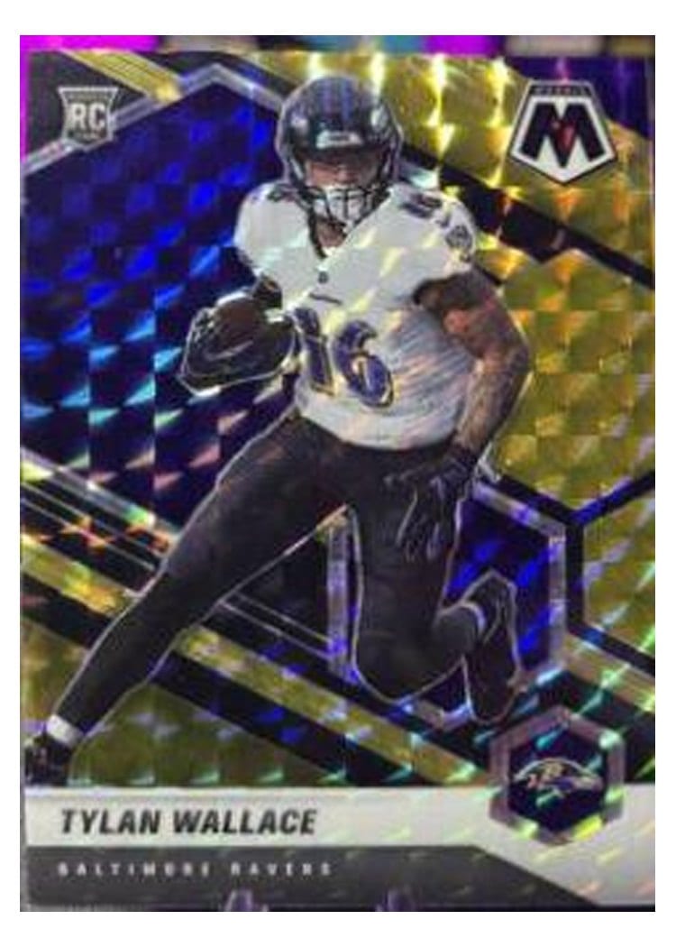 2021 Panini Mosaic Base Set Tylan Wallace #326 card