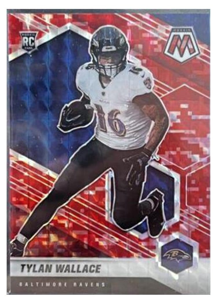 2021 Panini Mosaic Base Set Tylan Wallace #326 card