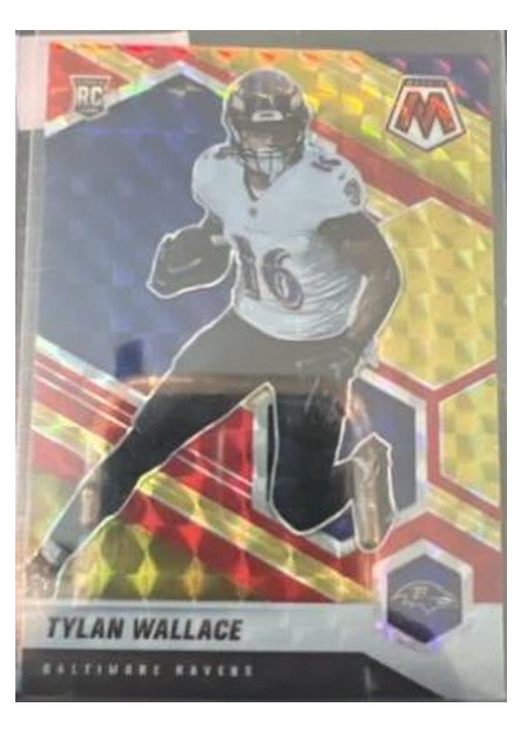 2021 Panini Mosaic Base Set Tylan Wallace #326 card