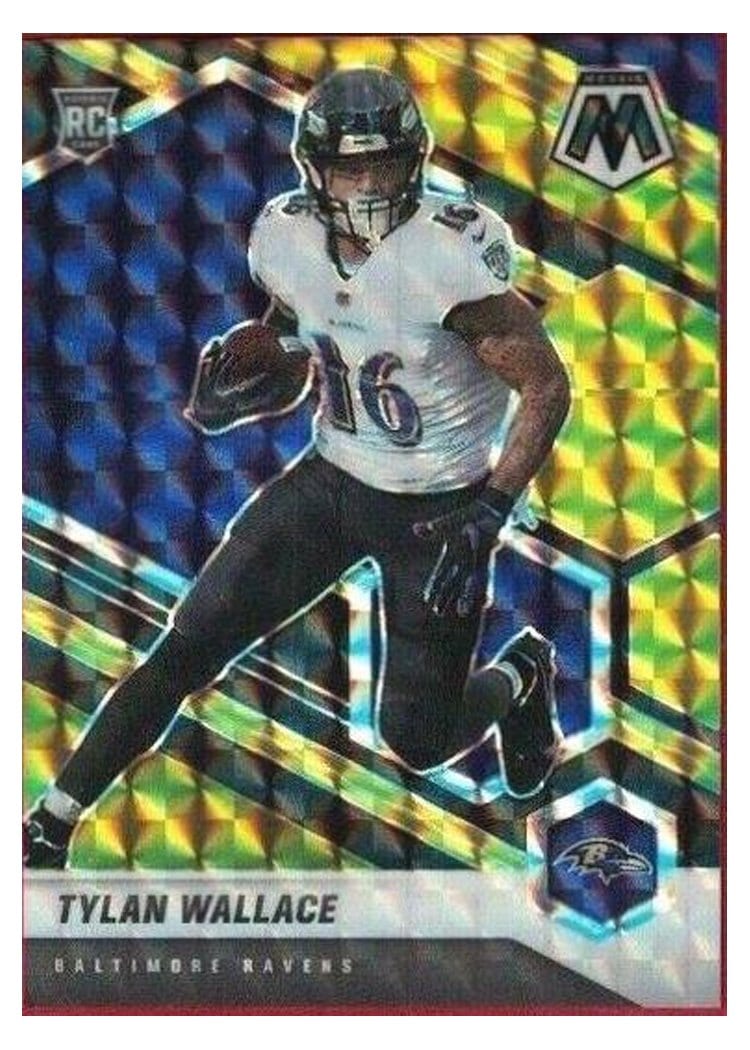 2021 Panini Mosaic Base Set Tylan Wallace #326 card