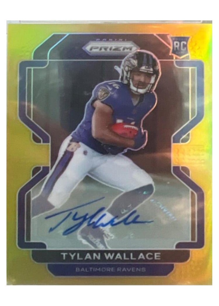 2021 Panini Prizm Base Set Tylan Wallace #356 card