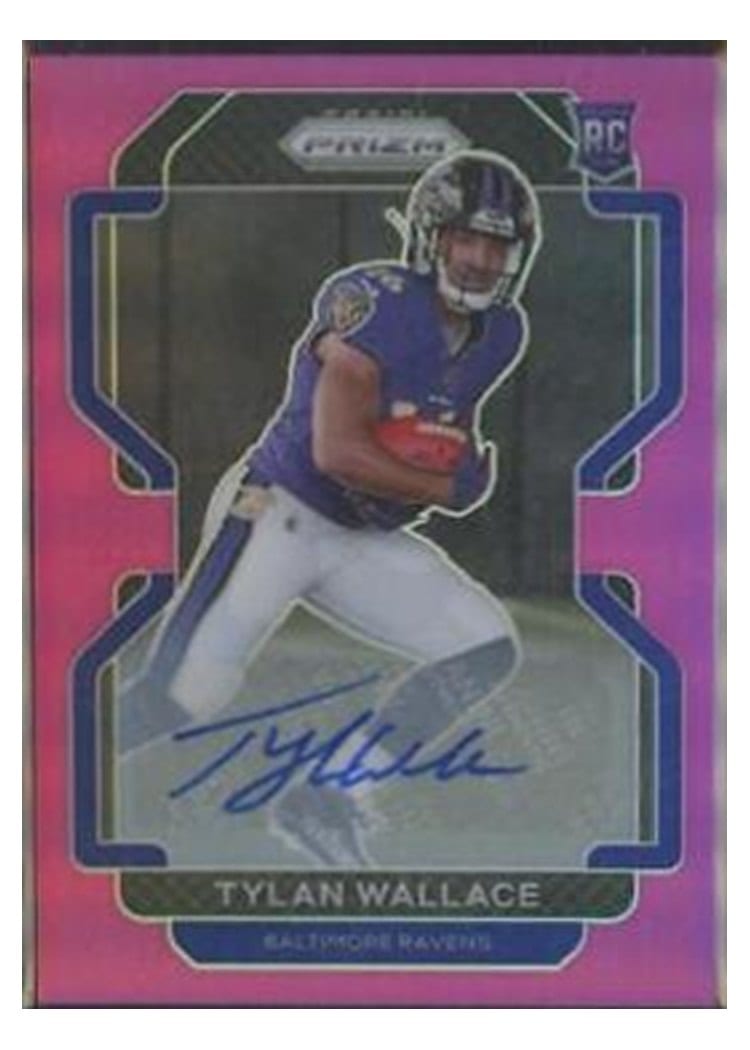 2021 Panini Prizm Base Set Tylan Wallace #356 card