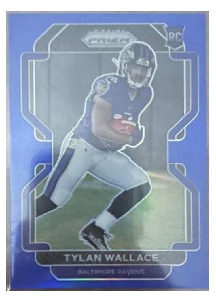 2021 Panini Prizm Base Set Tylan Wallace #356 card
