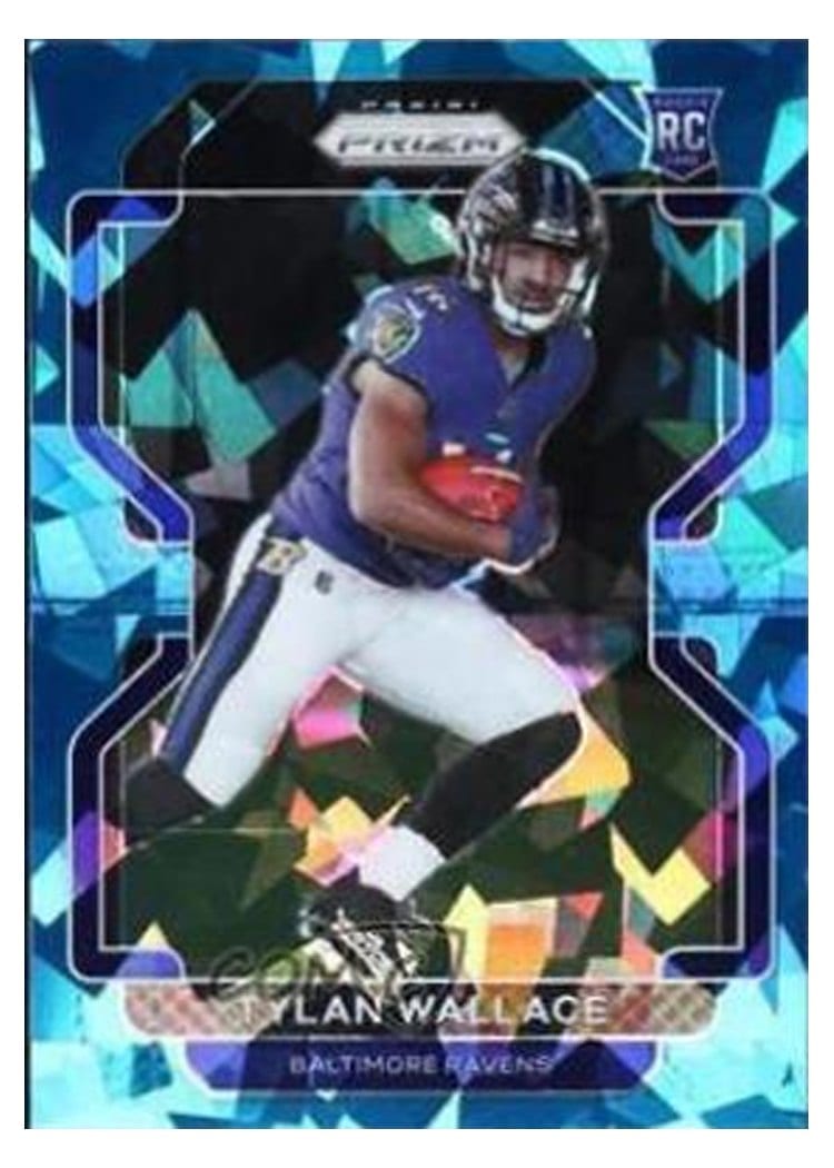 2021 Panini Prizm Base Set Tylan Wallace #356 card