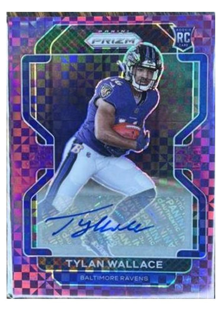 2021 Panini Prizm Base Set Tylan Wallace #356 card