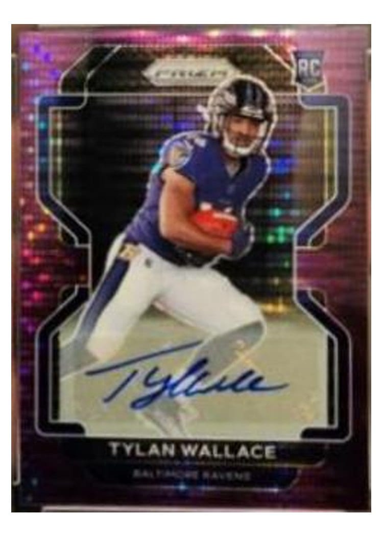 2021 Panini Prizm Base Set Tylan Wallace #356 card