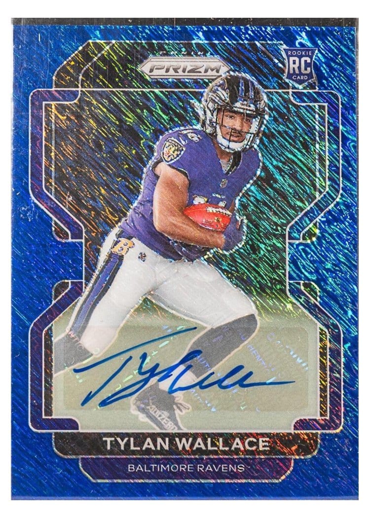 2021 Panini Prizm Base Set Tylan Wallace #356 card