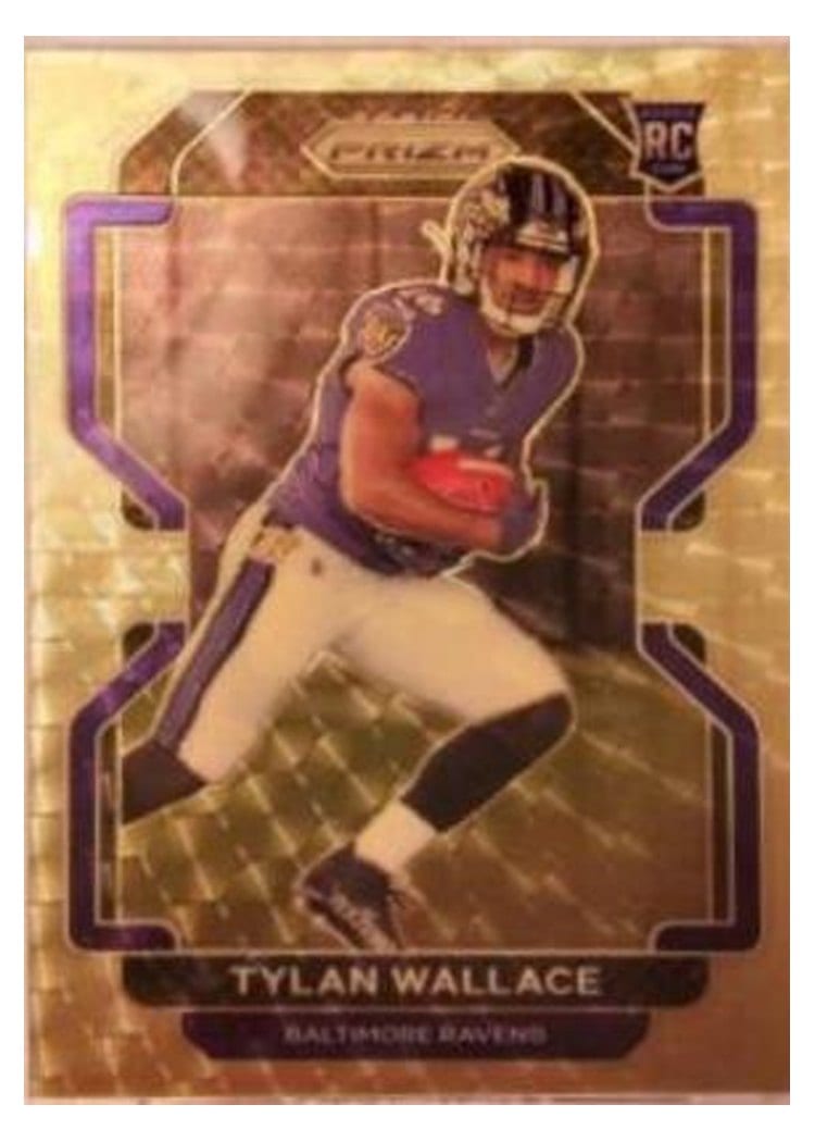 2021 Panini Prizm Base Set Tylan Wallace #356 card