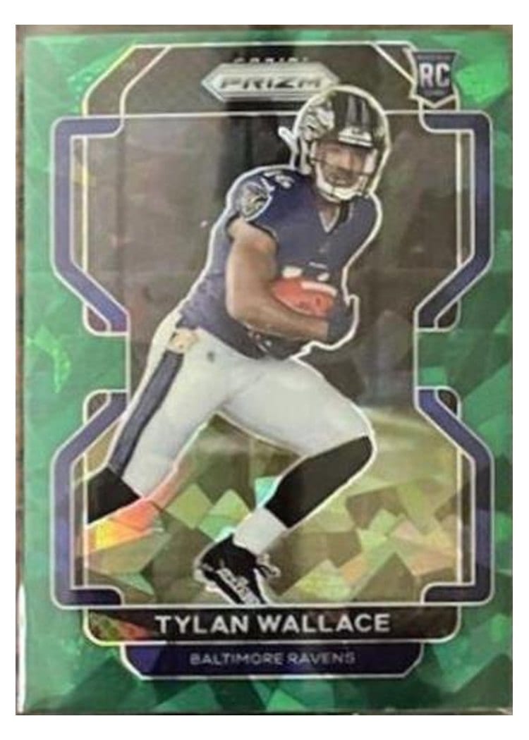 2021 Panini Prizm Base Set Tylan Wallace #356 card