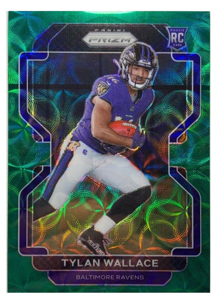 2021 Panini Prizm Base Set Tylan Wallace #356 card