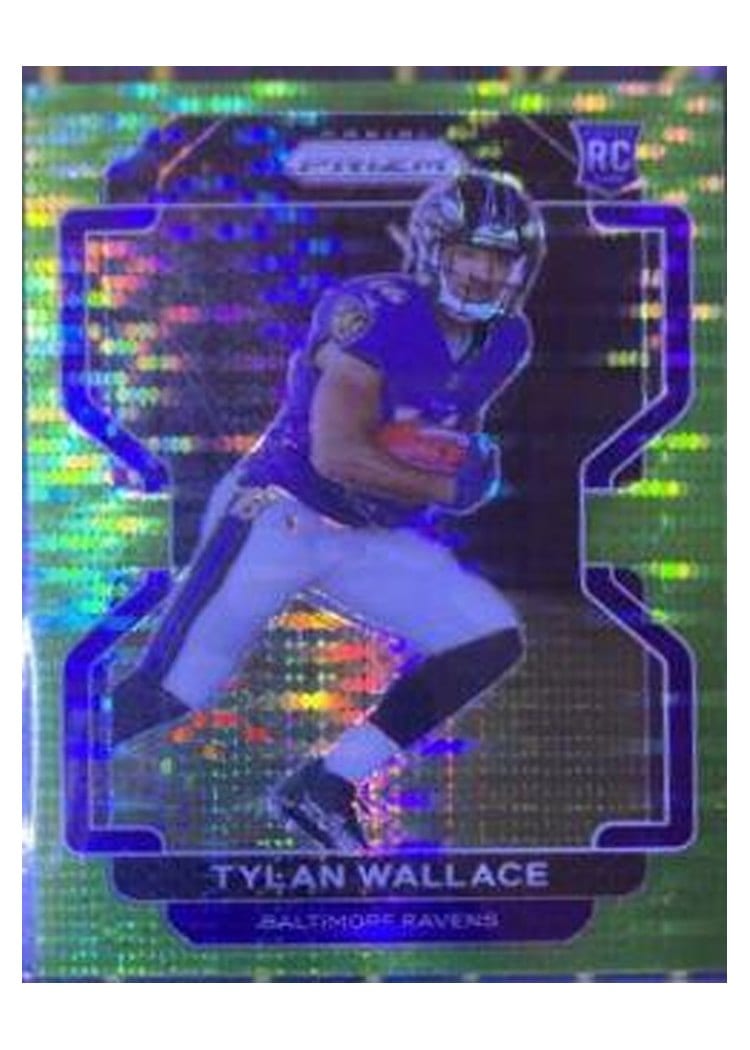 2021 Panini Prizm Base Set Tylan Wallace #356 card