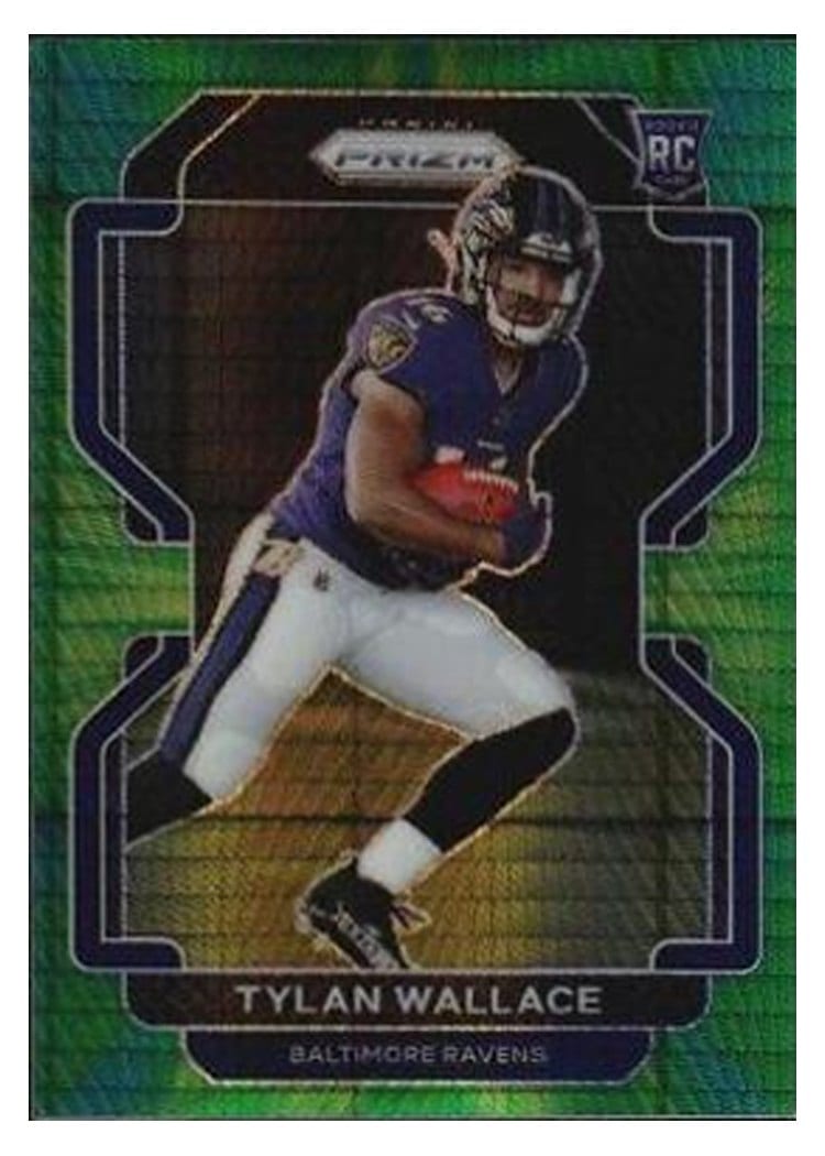 2021 Panini Prizm Base Set Tylan Wallace #356 card
