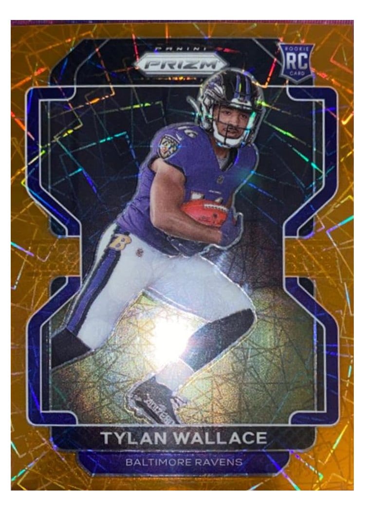 2021 Panini Prizm Base Set Tylan Wallace #356 card