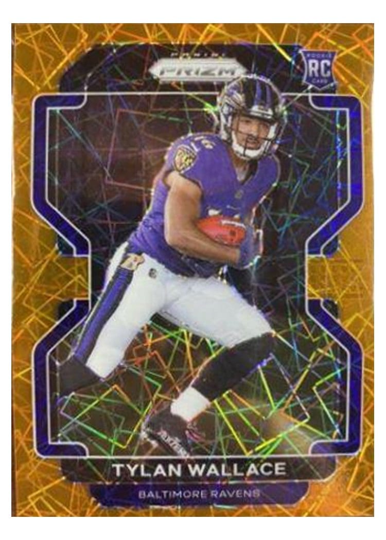 2021 Panini Prizm Base Set Tylan Wallace #356 card