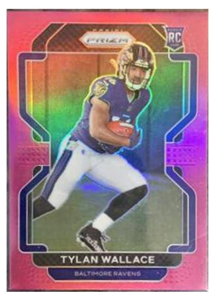 2021 Panini Prizm Base Set Tylan Wallace #356 card