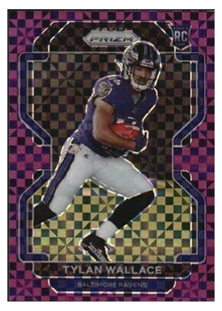 2021 Panini Prizm Base Set Tylan Wallace #356 card