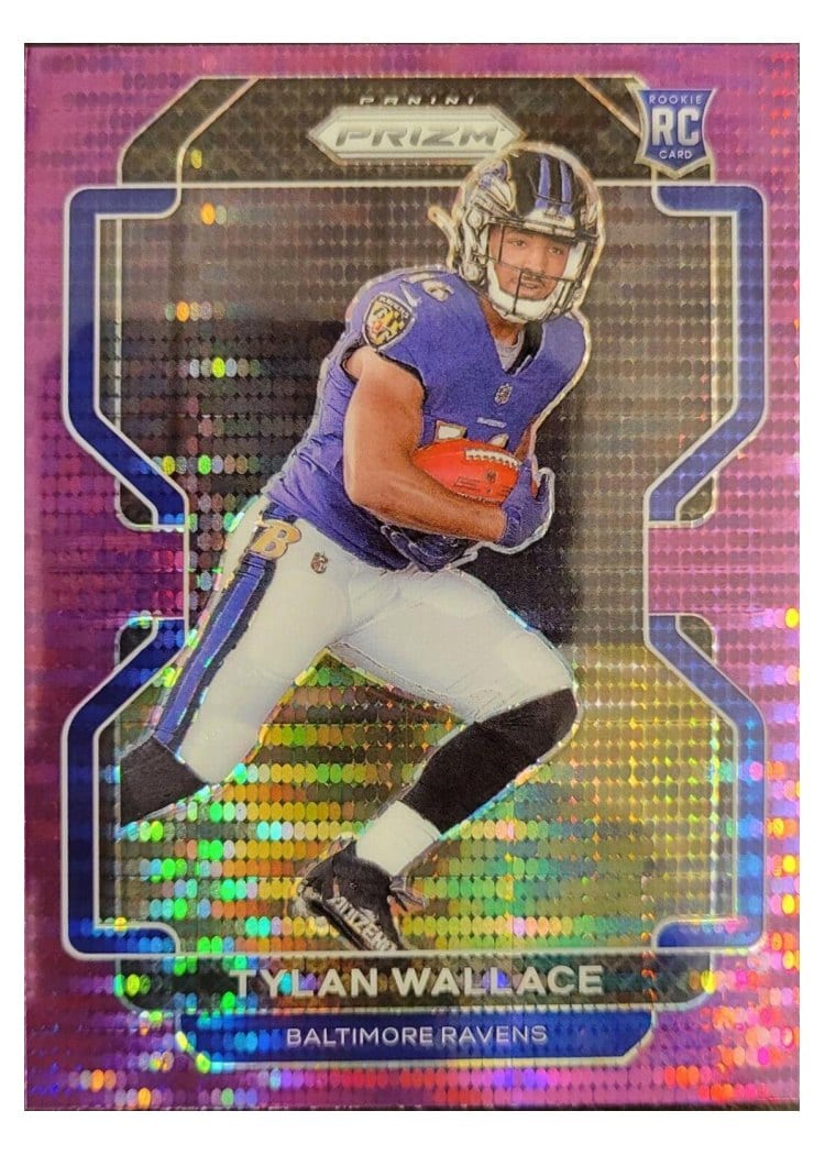 2021 Panini Prizm Base Set Tylan Wallace #356 card
