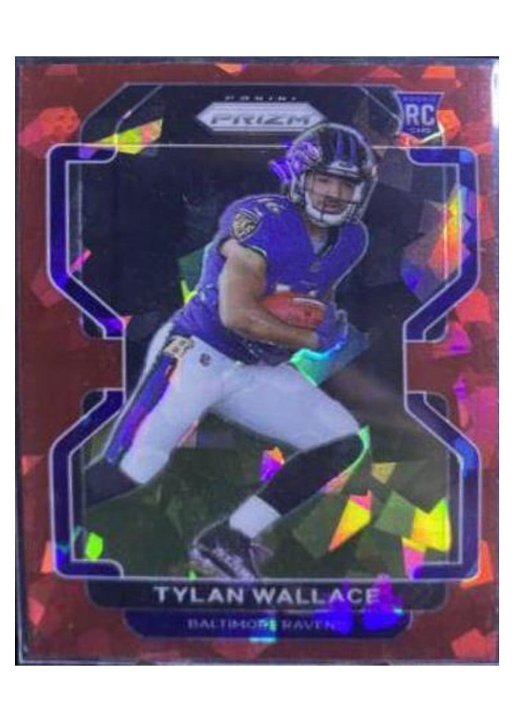 2021 Panini Prizm Base Set Tylan Wallace #356 card