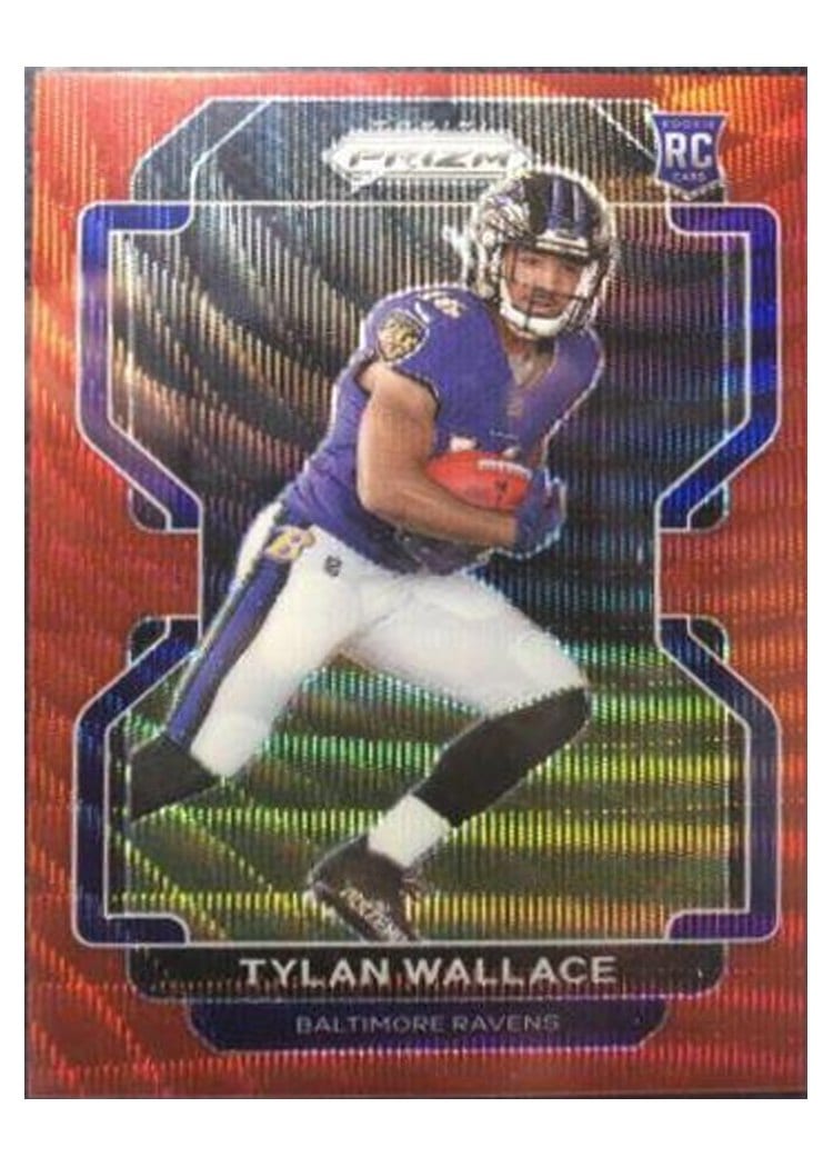 2021 Panini Prizm Base Set Tylan Wallace #356 card