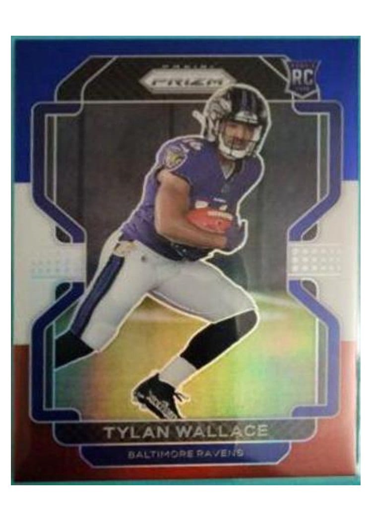 2021 Panini Prizm Base Set Tylan Wallace #356 card