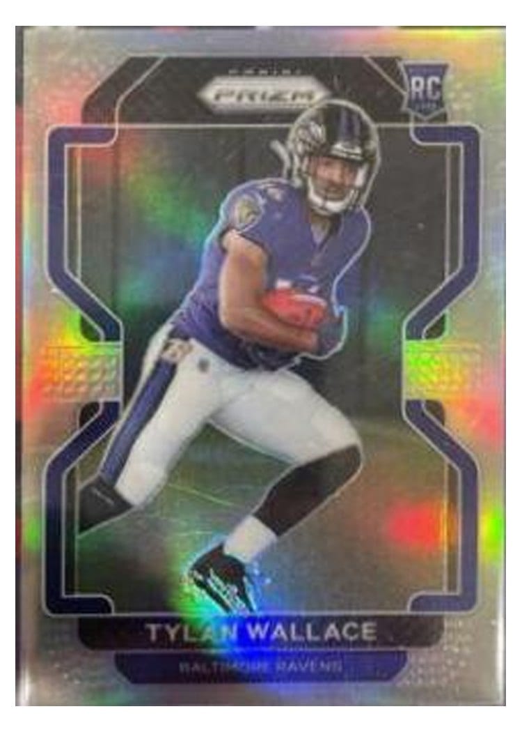 2021 Panini Prizm Base Set Tylan Wallace #356 card