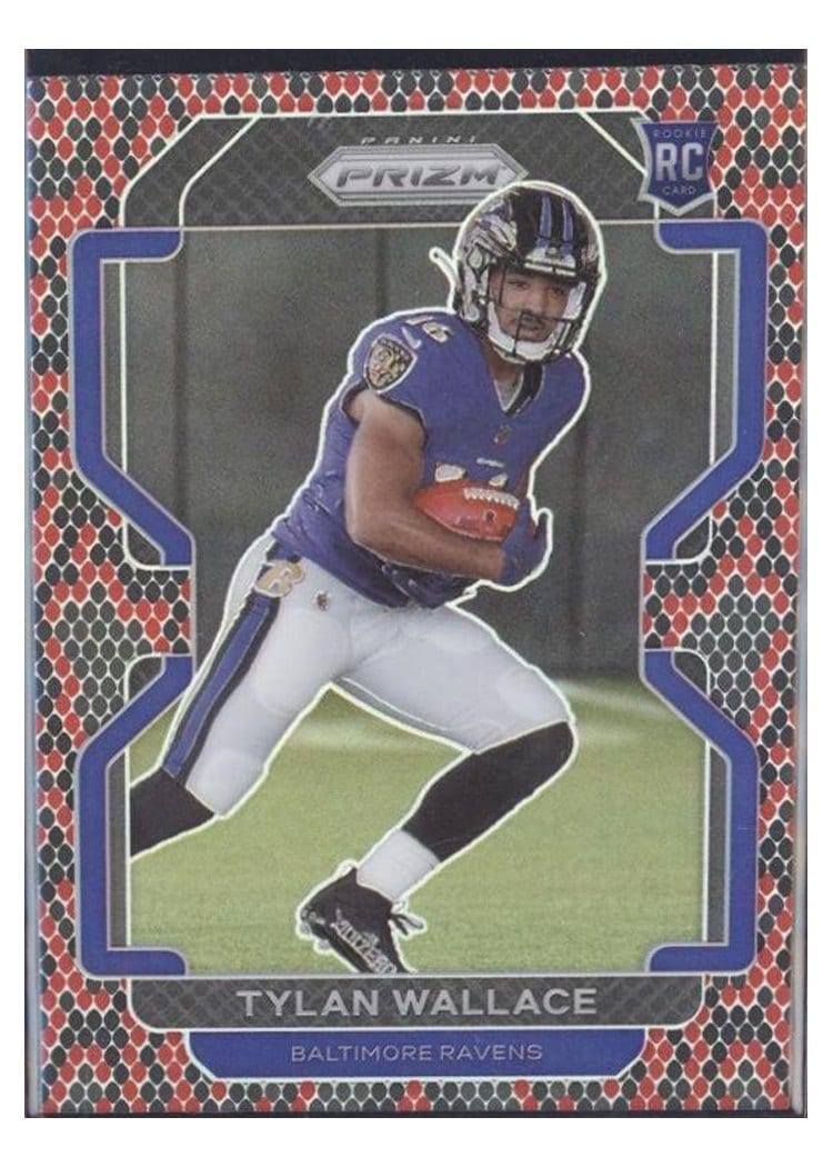 2021 Panini Prizm Base Set Tylan Wallace #356 card