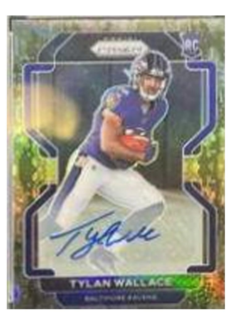 2021 Panini Prizm Base Set Tylan Wallace #356 card
